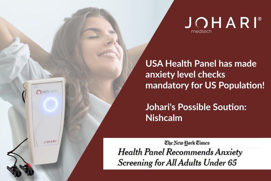 美国健康小组已对美国人口强制进行焦虑水平检查!Johari可能的解决方案…
