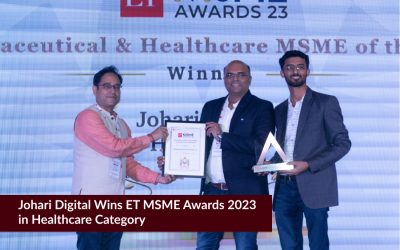 Johari Digital Wins “Pharmaceutical & Healthcare MSME of the Year” Award at ET MSME Awards 2023